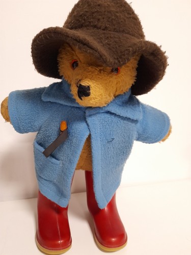 Vintage paddington bear - paddington, soft