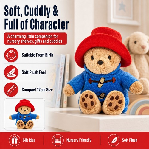 Classic paddington bear - paddington, 12cm